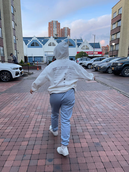 Hoodie cafetero hombre
