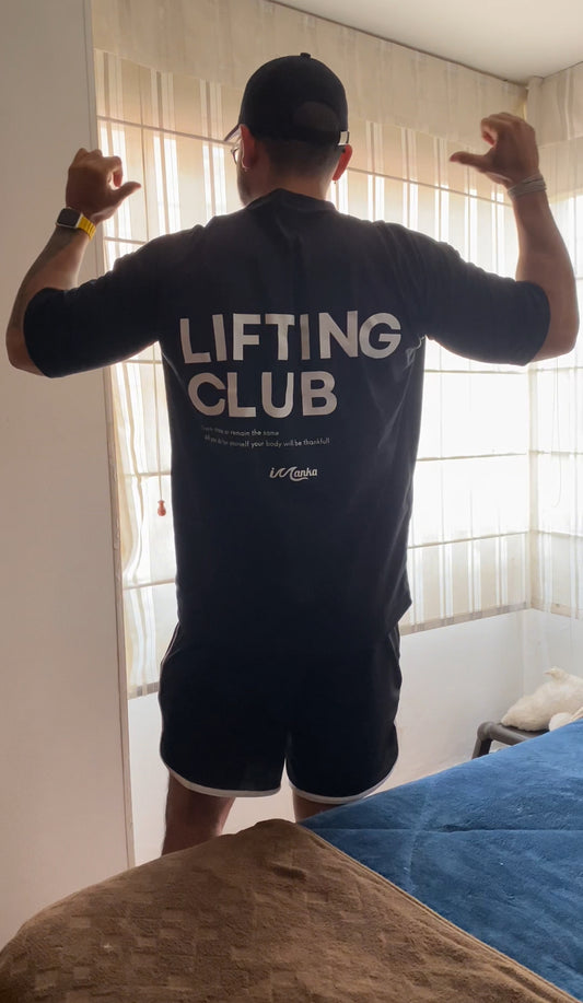 Camiseta Oversize Lifting club