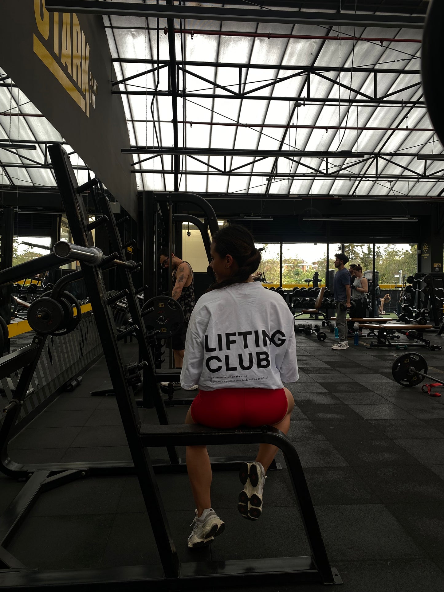 Camiseta Oversize Lifting club