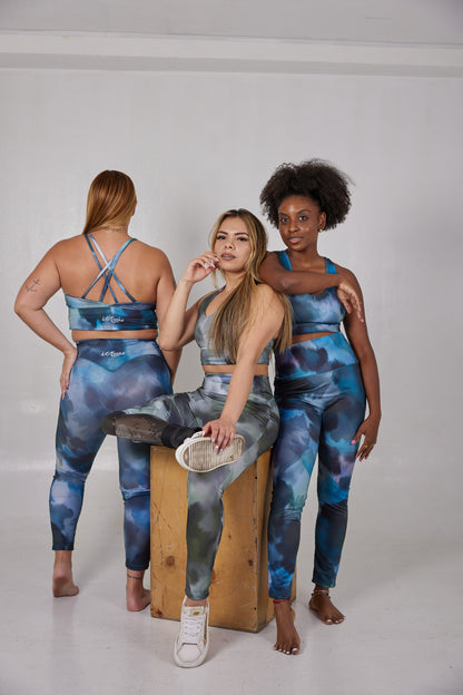 Set legging y top vibrations