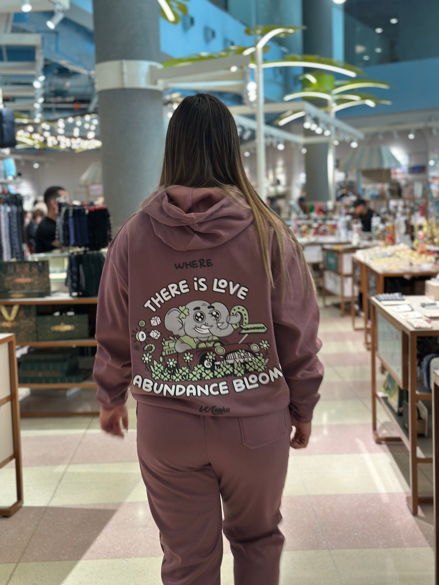 Hoodie Abundance mujer🍀