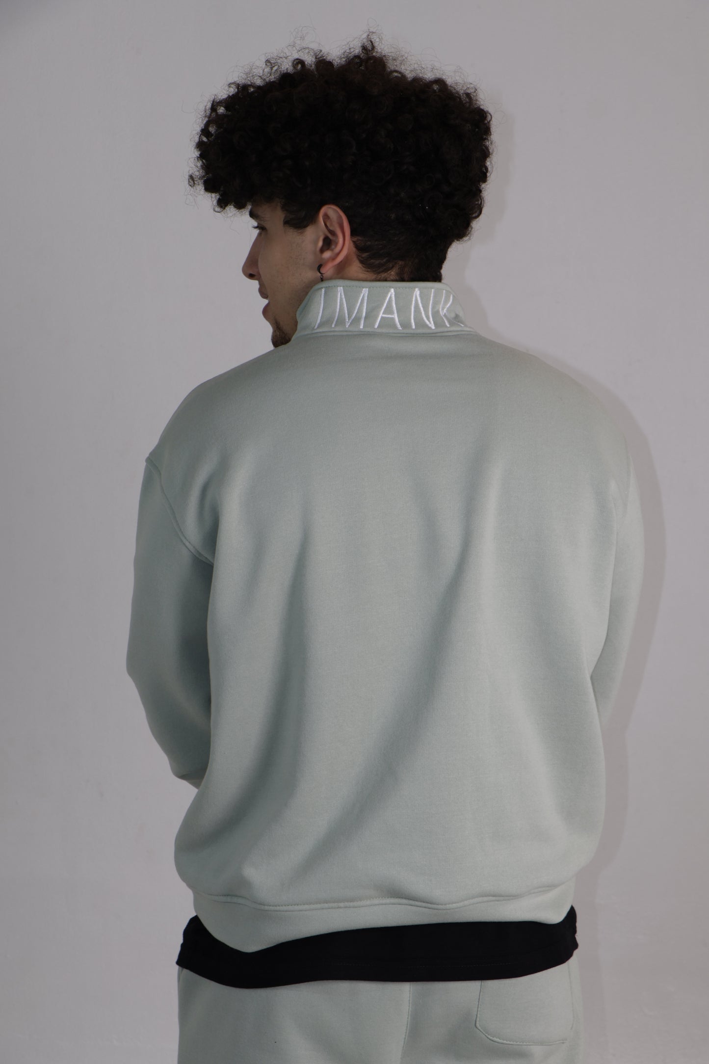 Half zip hoodie