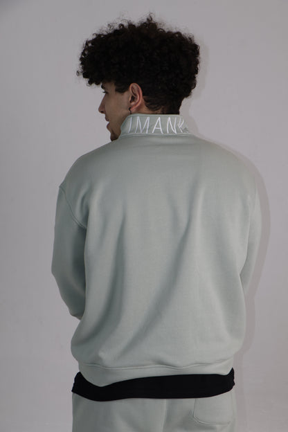Half zip hoodie